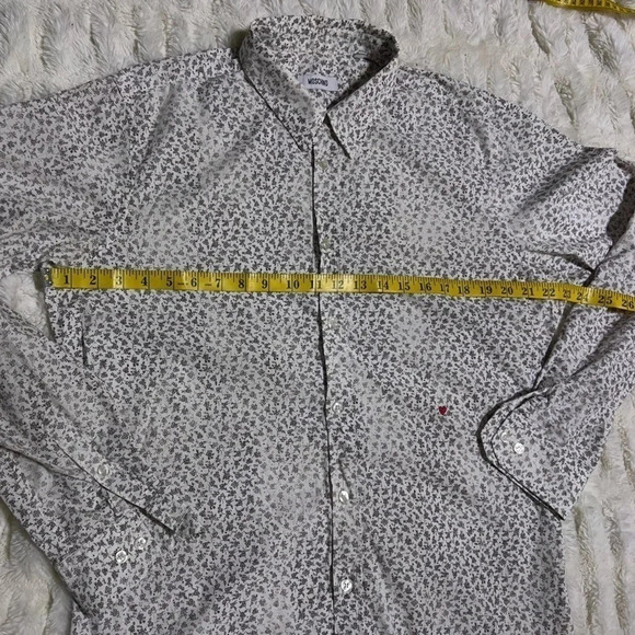MOSCHINO Men’s Button Down Casual Shirt - Picture 15 of 16